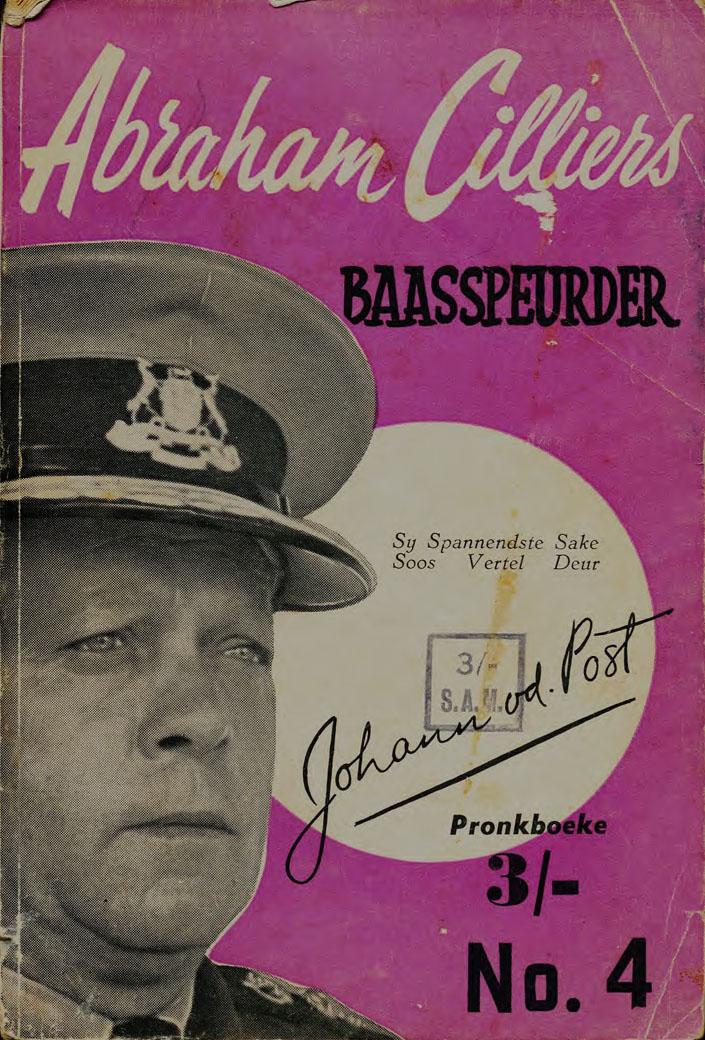 Baasspeurder  Abraham Cilliers